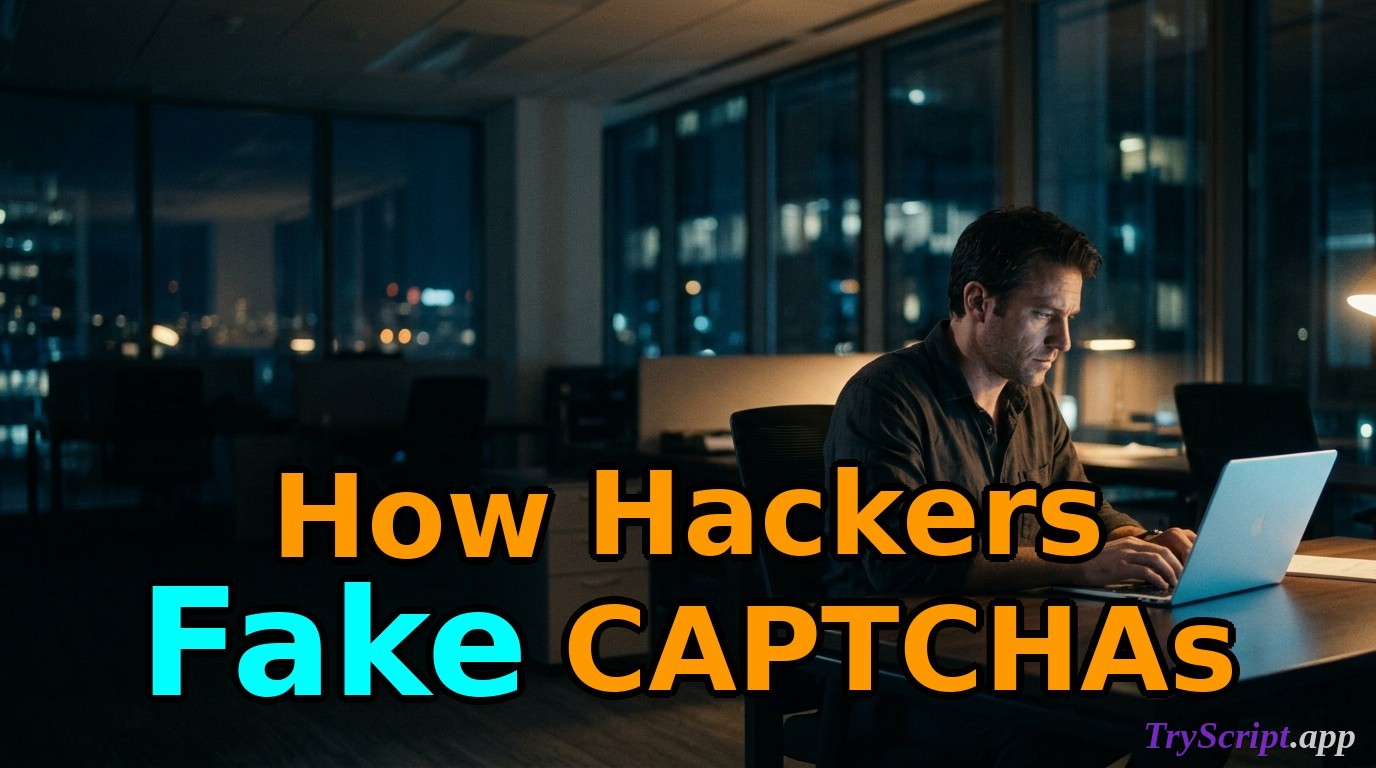 The Fake CAPTCHA Hack Stealing All Your Passwords
