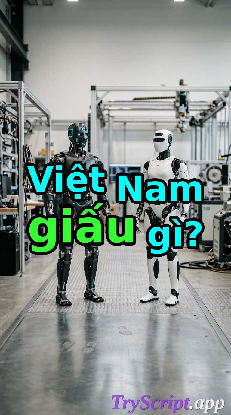 VR-H3: Robot Hình Người Make In Vietnam Có Gì Đấu Tesla?